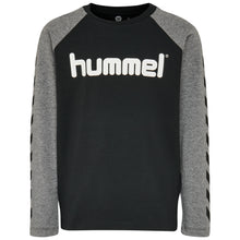 Das Bild in den Galerie-Viewer laden, Hummel Kinder hmlBOYS T-SHIRT L/S Langarmshirt aus Baumwolle mit Elastan
