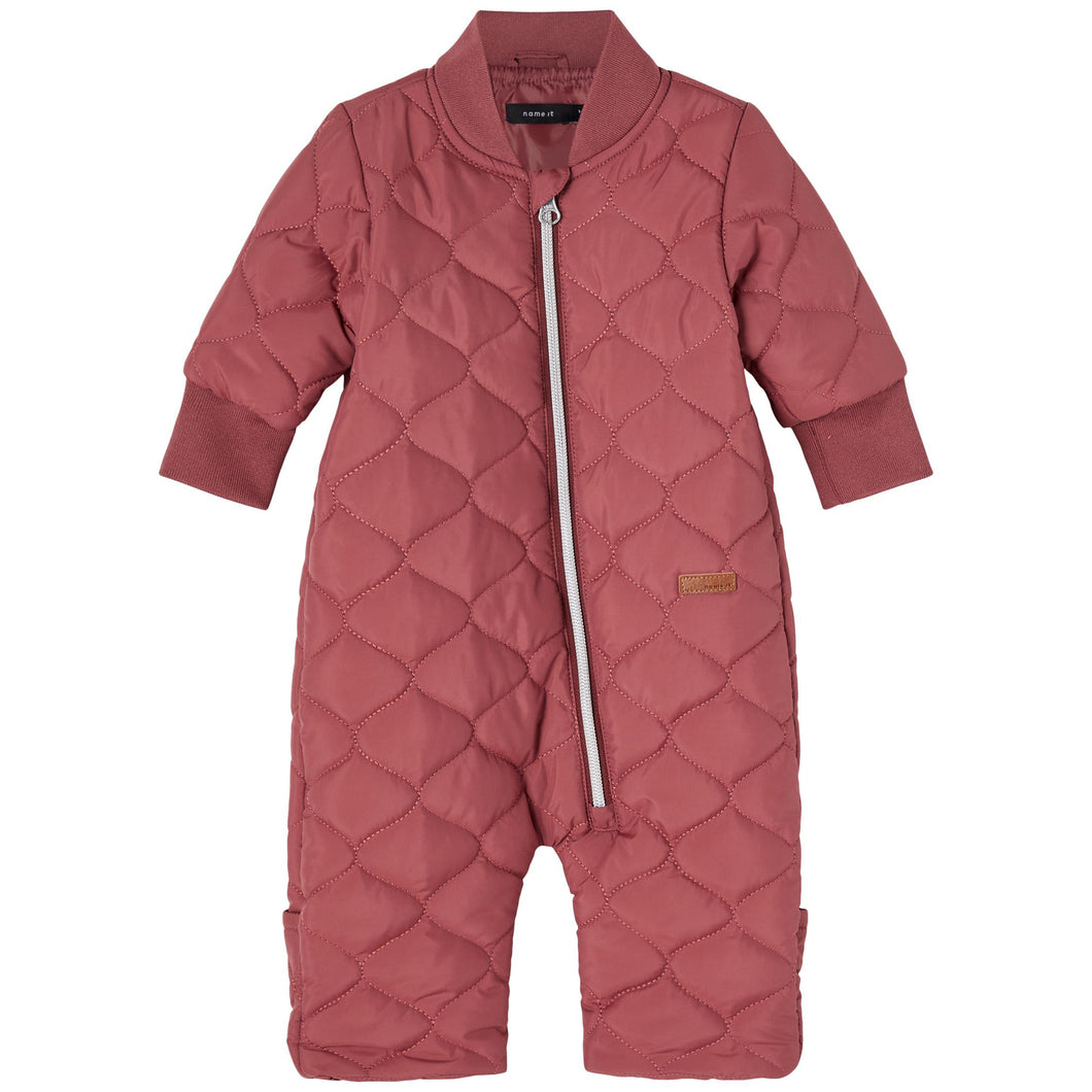 Name It Baby NBFMANEL QUILT SUIT CAMP Gesteppter Anzug