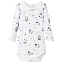 Das Bild in den Galerie-Viewer laden, Name It Kinder NBFBODY 3P LS ORCHID PETAL FAIRY NOOS 3er-Pack Langarmbody mit Bio-Baumwolle
