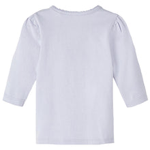 Das Bild in den Galerie-Viewer laden, Name It Kinder NBFDALLIA LS TOP BOX Langarmshirt aus Bio-Baumwolle mit Elastan
