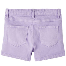 Das Bild in den Galerie-Viewer laden, Name It Kinder NKFROSE REG TWI SHORTS 8212-TP NOOS Shorts aus Baumwolle mit Elastan
