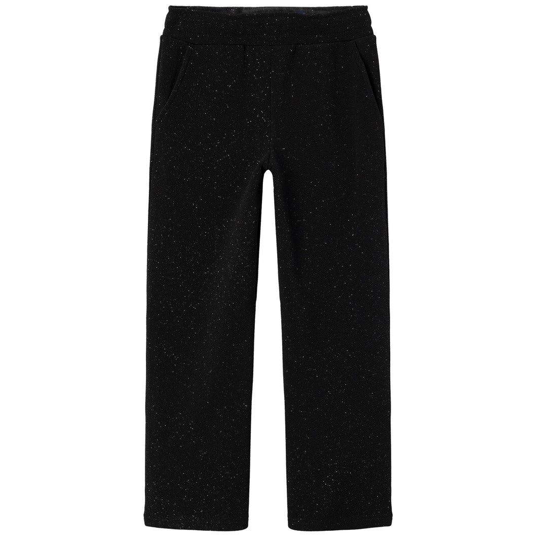 Name It Kinder NKFRYLULLE WIDE PANT Hose mit Glitzer