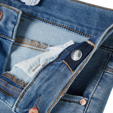 Das Bild in den Galerie-Viewer laden, Name It Kinder NKFSALLI DNMTHAYERS SWE PANT NOOS Mädchen Jeans mit Bio-Baumwolle Slim Fit verstellbarer Taillenbund
