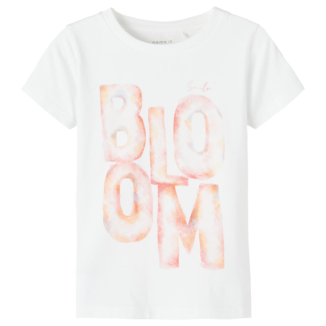 Name It Kinder NMFFRANSINE SS TOP BOX T-Shirt aus Bio-Baumwolle