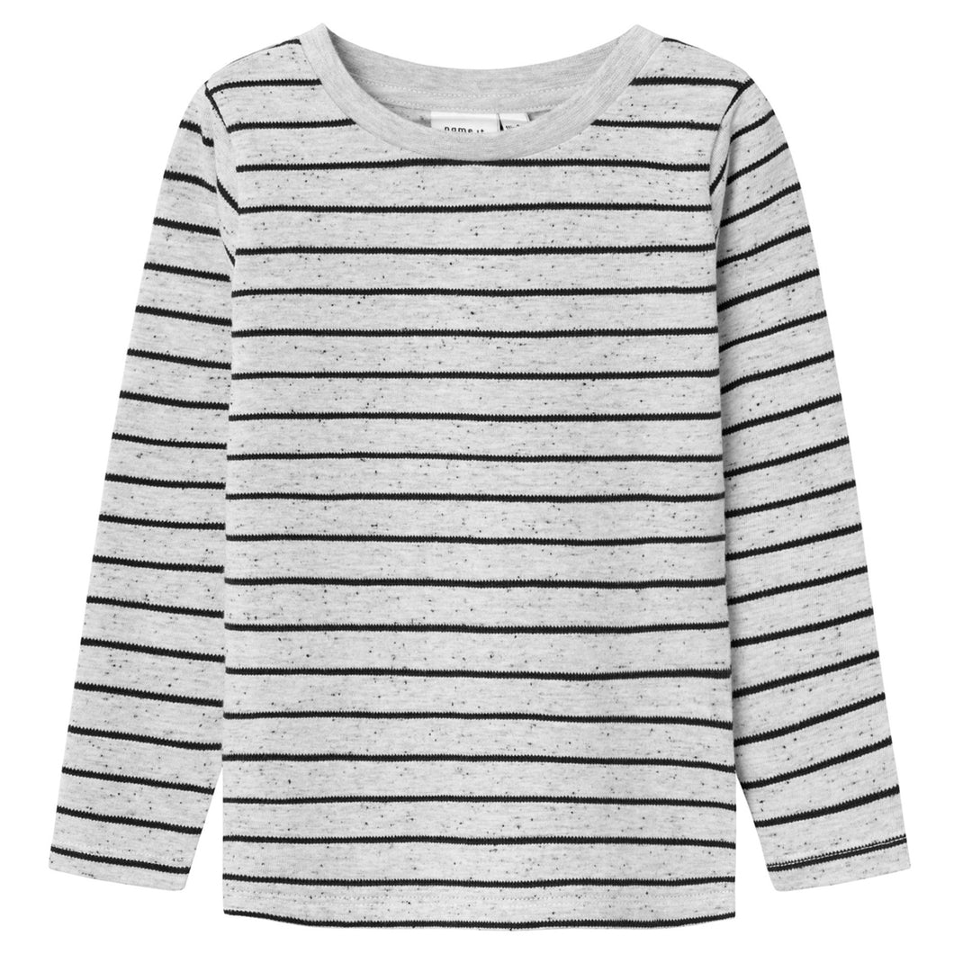 Name It Kinder NMMTRUMAN LS TOP Langarmshirt aus Bio-Baumwolle mit Polyester