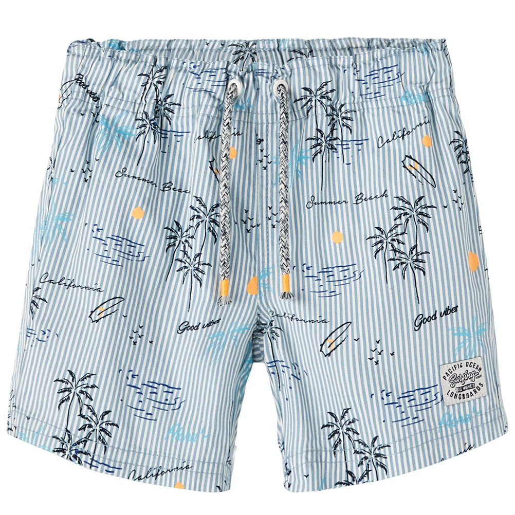 Name It Kinder NMMZAGLO SWIM SHORTS Badehose aus Baumwolle